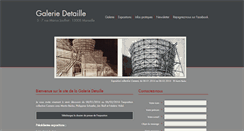 Desktop Screenshot of galeriedetaille.com